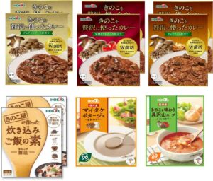 ホクトカレー＆炊き込みご飯の素セット③
